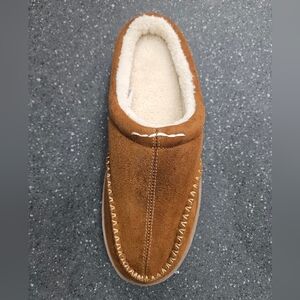 ​Dream Pairs Women's Moccasin Slippers - Chestnut Faux Suede Fur Lined NEW
